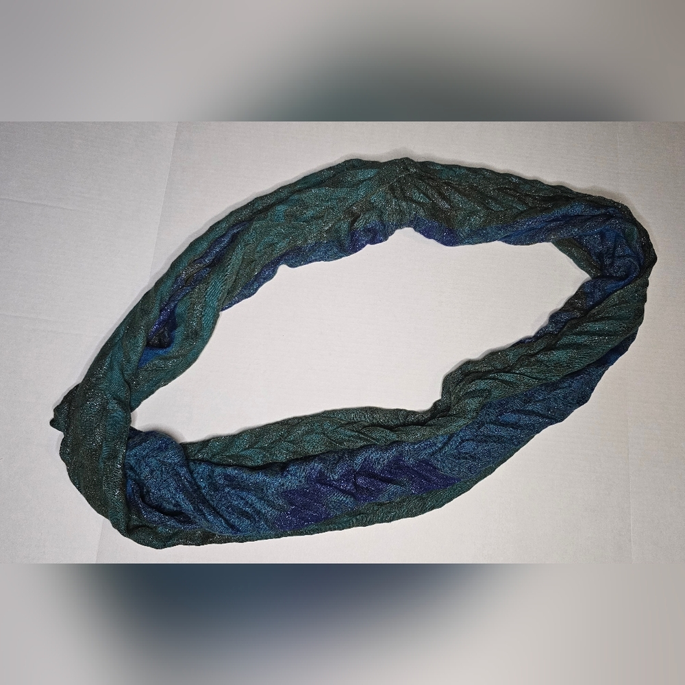 [Target] Women's Infinity Scarf 🦚 Peacock Coloring 🦚 - Picture 8 of 15